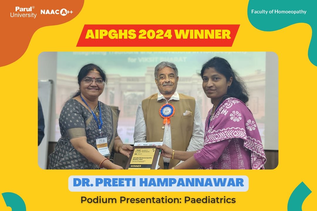 AIPGHS 2024 Winner – Dr. Preeti Hampannawar